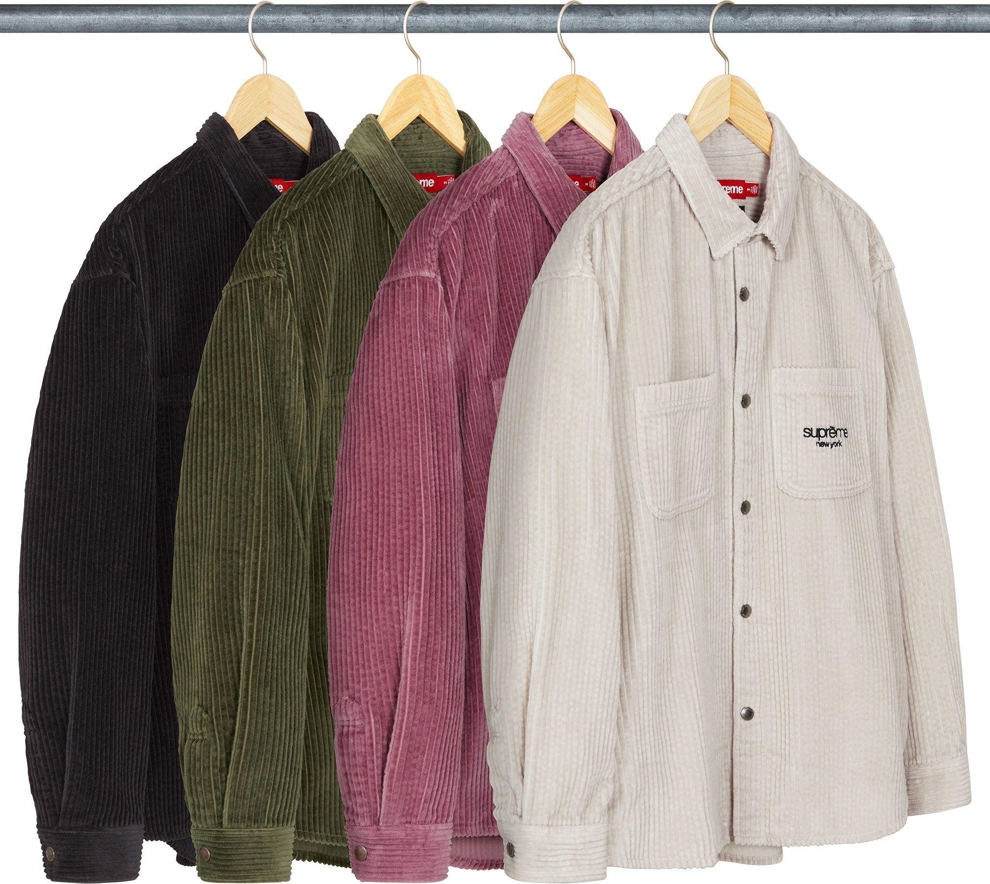 Wide Wale Corduroy Snap Shirt